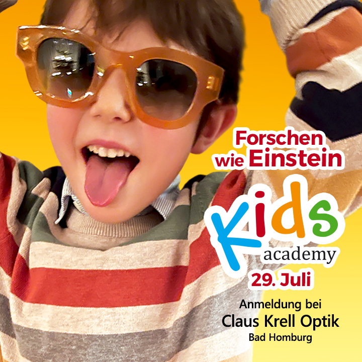 Kids Academy Bad Homburg - Anmeldung bei Claus Krell Optik
